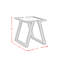 Table de bout en verre Stehouse
