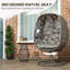 Steel Outdoor Armless Lounge Chair-325714898