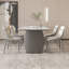 Table de salle à manger rectangulaire moderne de luxe moderne-103397960