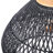 Briena 1 - Light Black Rattan Dome Pendant-1504832854