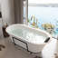 Baignoire de trempage autoportante 67 po. X 34 po. Hudson