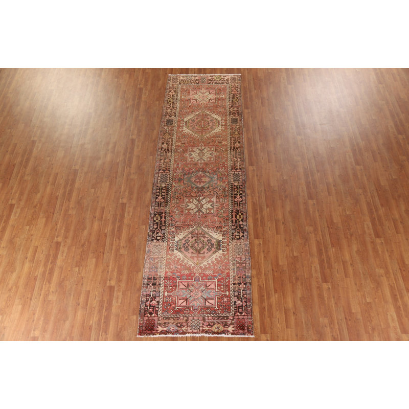 Tribal Geometric   Runner Rug 4x12