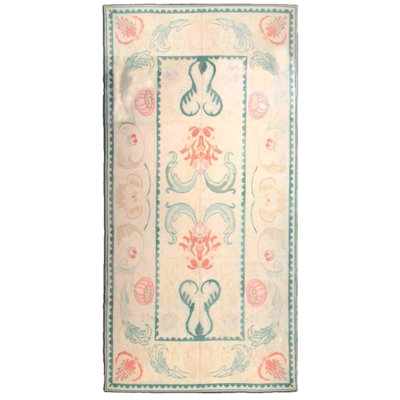 Antique One-of-a-Kind Rectangle 5'7" x 11' Hand Knotted Area Rug