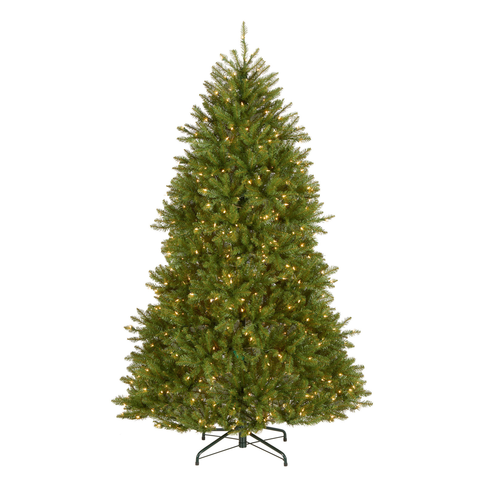 Dunhill Fir Tree with Clear Lights, 7', Clear/White Lights