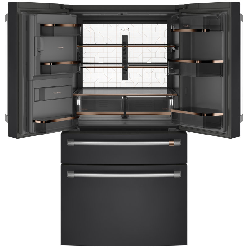 French-Door Smart Refrigerator, Matte Black