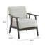 Fauteuil long en velours 31,5 po Longbons-993452235