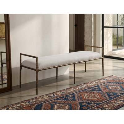 Banc en métal forgé Laurentin