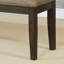 Ensemble de chaises de salle à manger contemporaines en bois massif 6 pièces-2039394715