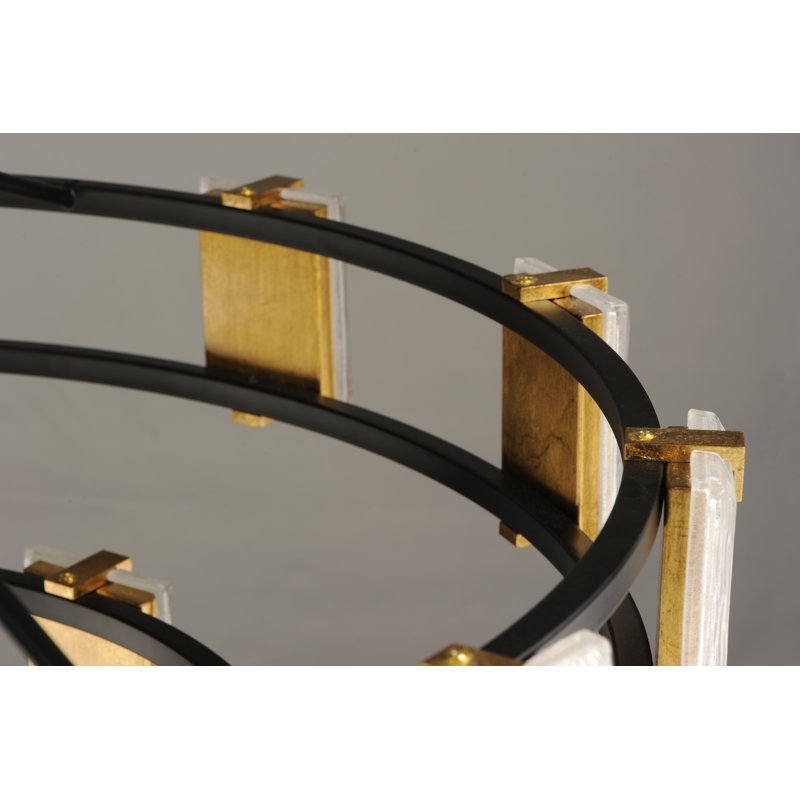 Dinah 20 - Light Dimmable LED Tiered Chandelier