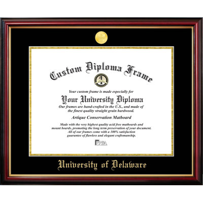 Cadre de petit diplôme de l'Université du Delaware