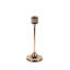 3 Piece Metal Tabletop Candlestick Set