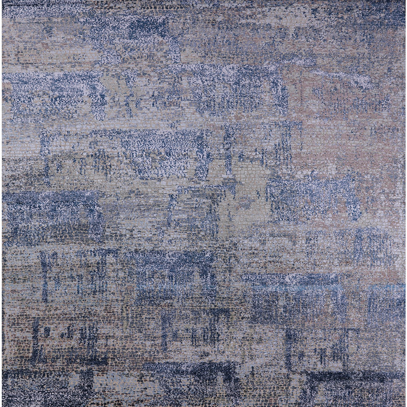 Tapis bleu, Carré 7 pi