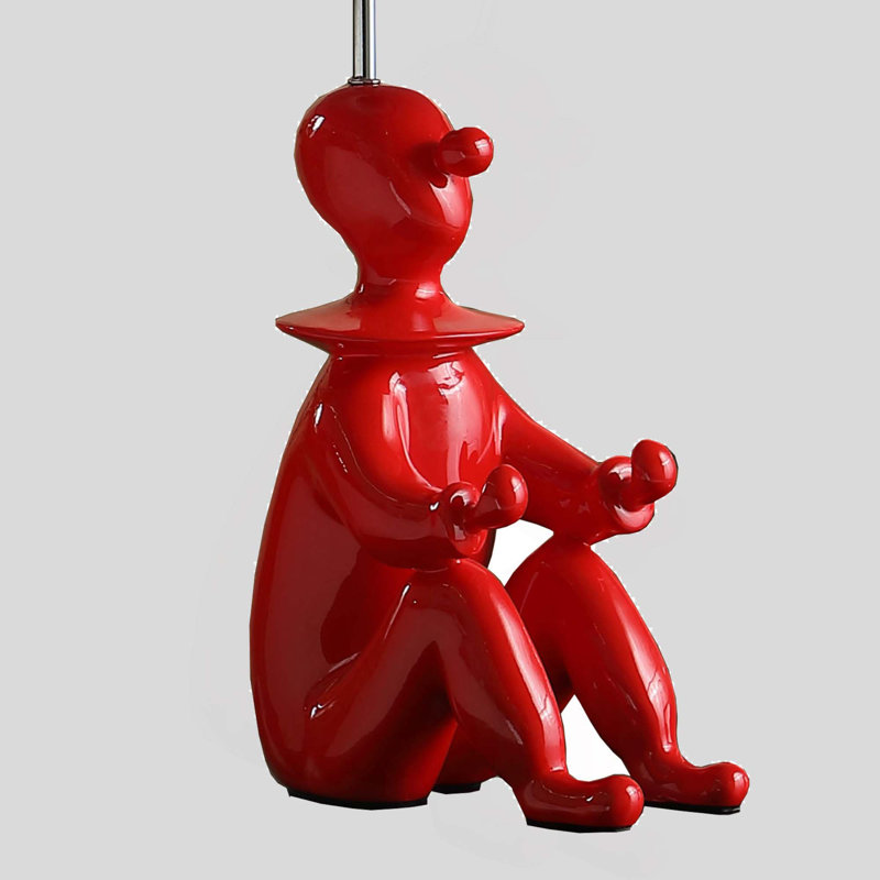 Lampe de table clown moderne 21,25 po