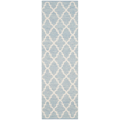 Lockbourne Hand Woven Cotton Geometric Rug