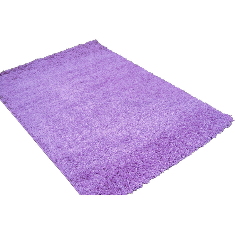 Solid Colour Shag Area Rug, Rectangle 160 x 230cm