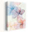 Hibiscus éthéré pastel abstrait hibiscus éthéré délicat-129151126