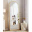 Miroir surdimensionné arqué en métal surdimensionné-570231696-570093207