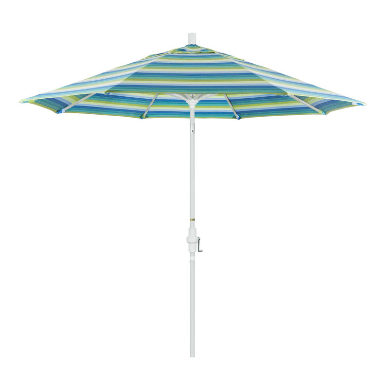 Parasol 9 'Market Sunbrella, Sunbrella® bord de mer Séville rayé