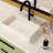 Elegant Design 24X14 Ceramic Rectangular Bathroom Sink - White, Stain-, For Multiple Locations Sleek Vessel Stain , All Areas