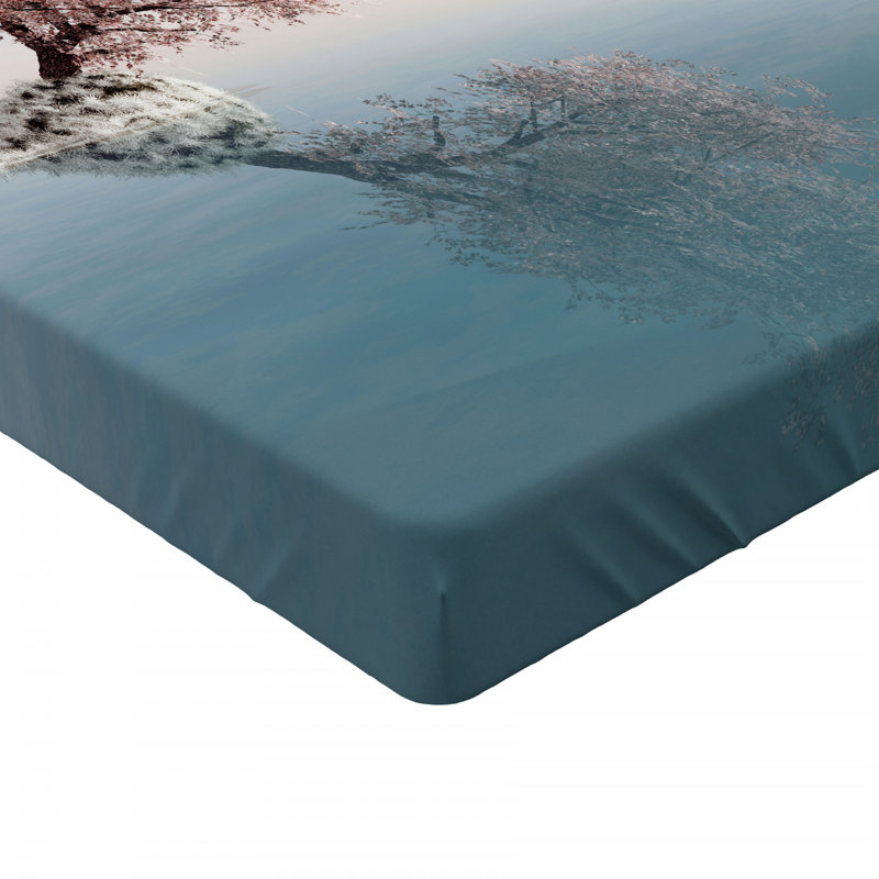 Microfiber Patterned Fitted Sheet, Full Fitted Sheet