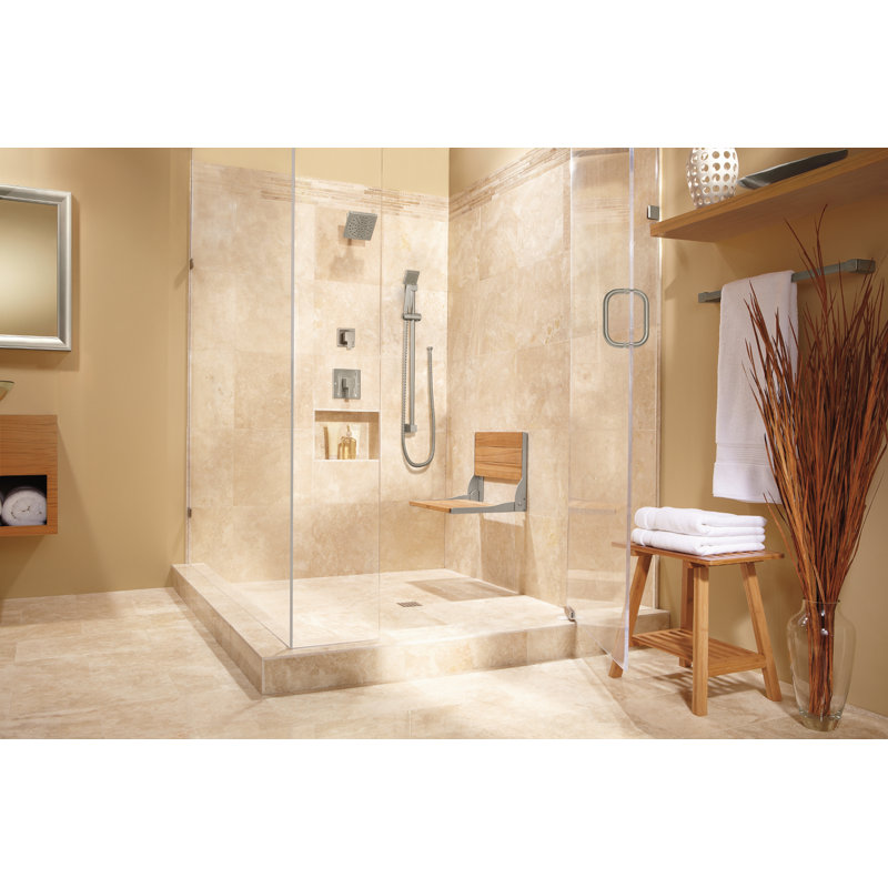 Moen 90 Degree Posi-Temp Shower Trim Kit, Valve Required, Matte Black