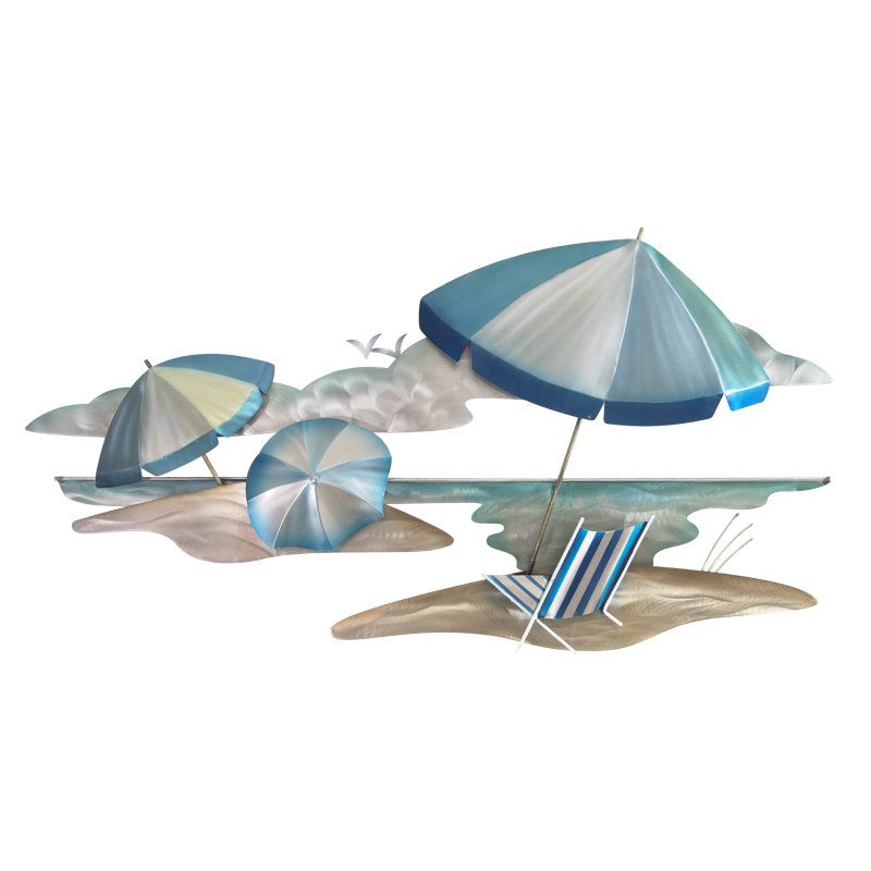 Parasol de plage et chaise (ss)