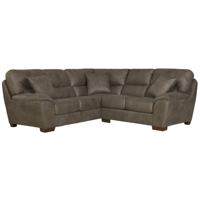 Upholstered L-Shaped Sectional Symmetrical