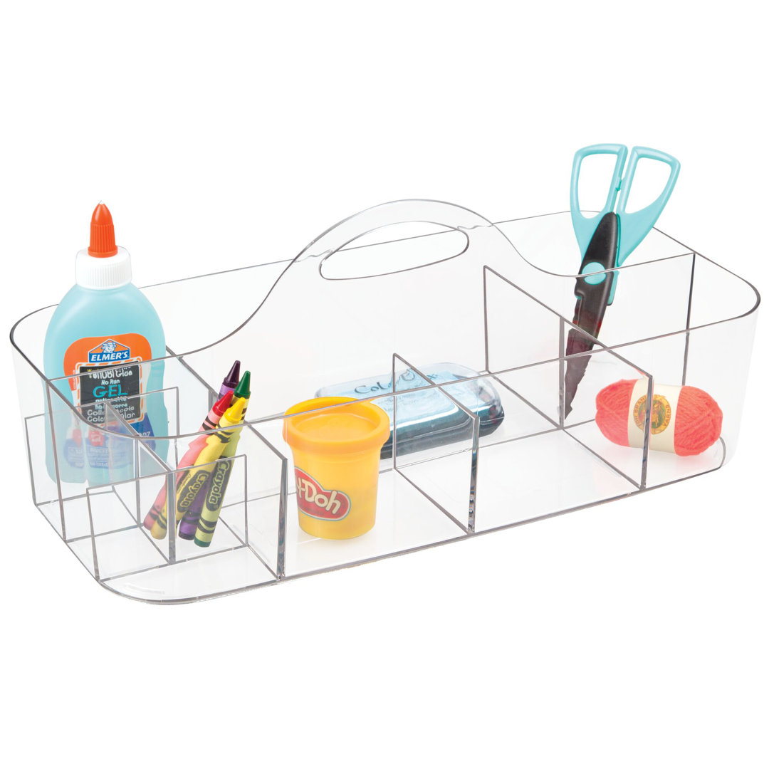 Clarity Bath Tote Cosmetic Organizer InterDesign