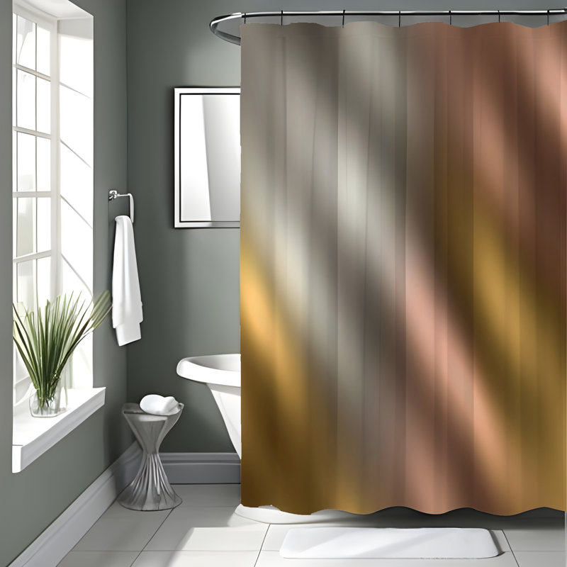 Rideau de douche, H 72 po x l 70 po