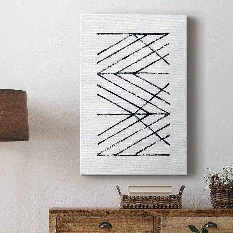 Geometric Meditation II - galerie sur mesure, H 18 po x l 12 po