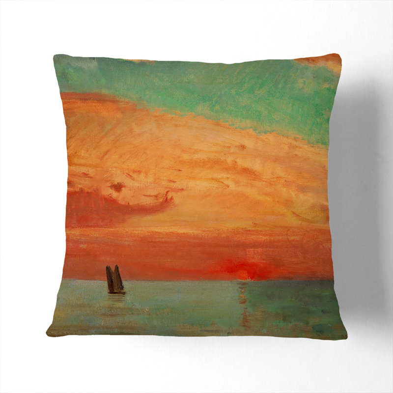 Square Throw Cushion, 40cm H x 40cm W x 15cm D, White