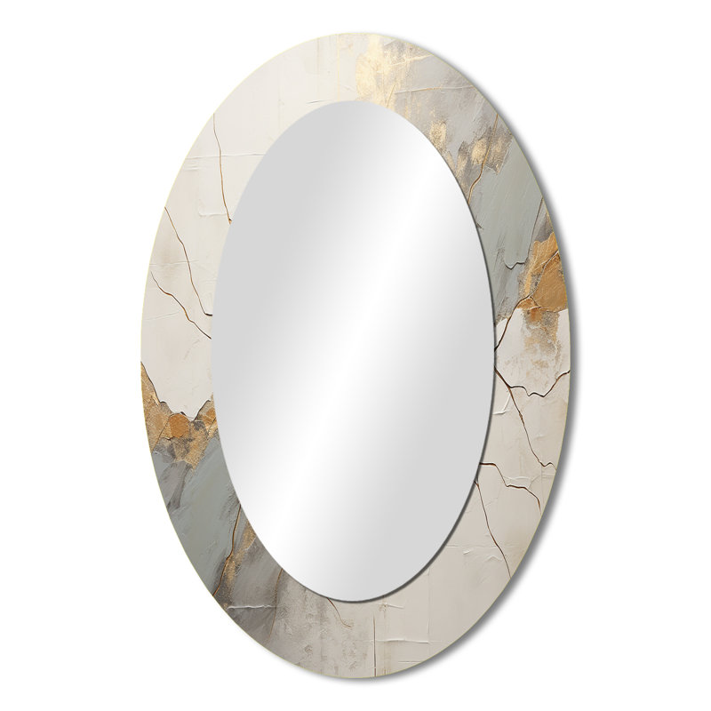 Décoration murale beige or et minimalisme Poteries I - Beige, 36 po x 24 po