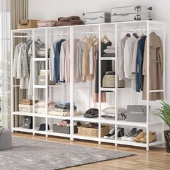 Homieasy 96 Inches Closet System, 8FT Walk In Closet Organizer