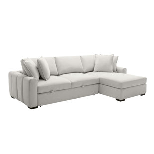 Kova 109" Wide Sleeper Sofa & Chaise