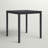Rubberwood Square Solid Wood Top with Solid Wood Base Dining Table-22164394