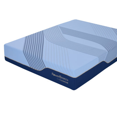 Matelas hybride rafraîchissant 12 po avec mousse infusée de gel