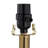  Letchworth 27.5" Modern Industrial Black Metal Table Lamp with 3-Way Dimmable Lighting-1537955748