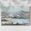 Pastel Mountain View I-Gallery Wrapped Canvas-120766291