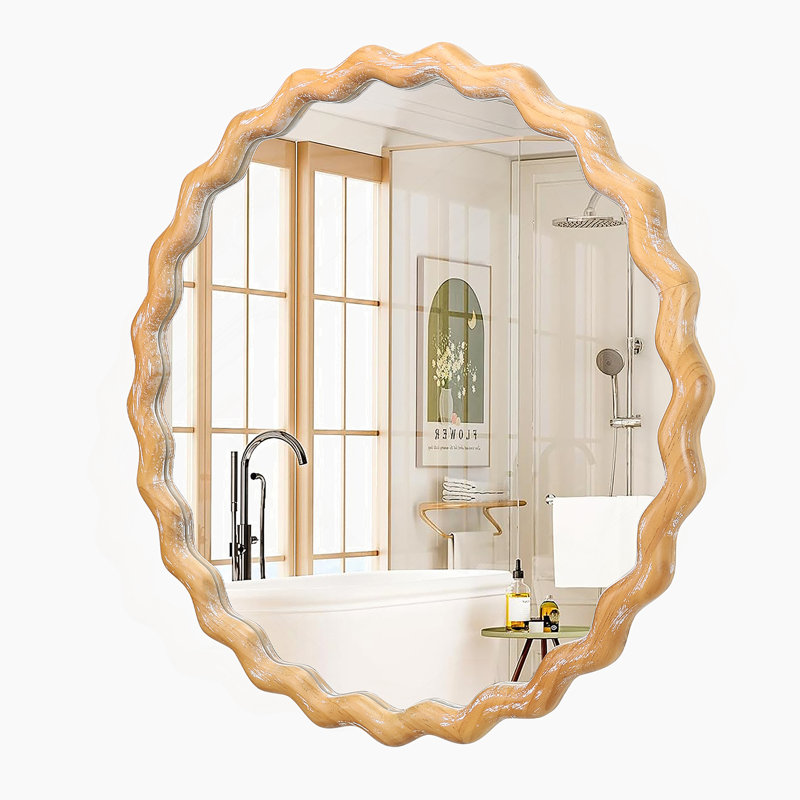 Miroir mural rond 27,5 po