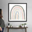 Reproduction d’art sur toile, "Boho Rainbow II" par Courtney Prahl-330137302-330137301