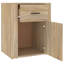 Karinn 50cm W Manufactured Wood Bedside Table-1365219961