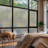 3D Striped Pattern Frosted Decorative Window Decal-1499867109