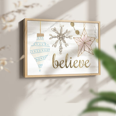 Elegant Ornaments Collection A -Framed Print - Restickable
