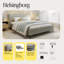 Tavarus Upholstered Ottoman Bed-1412020264-1412020265