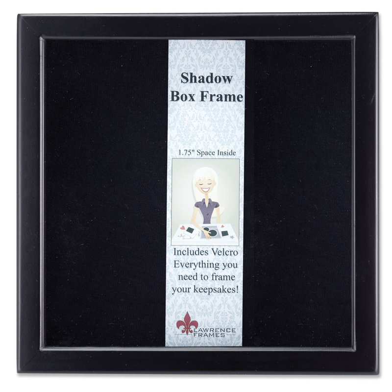 Matte Shadow Box Picture Frame, 11" x 14", Black