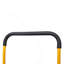 Chariot à plateforme pliable avec poussoir 330 lb Capacité de poids en noir et jaune-122260381