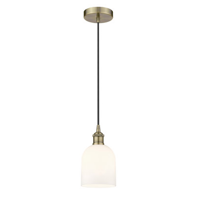 Edison Anacaren 1 Light 6" Cord Hung Pendant-616-G558