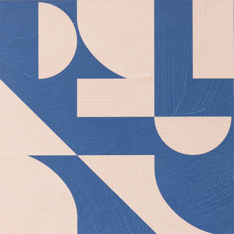 Carreaux de sol pelez et collez Gia Metric, Bleu