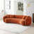 Mélange de polyester orange