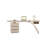 Beige Modern Rectangle Writing Desk-453791678